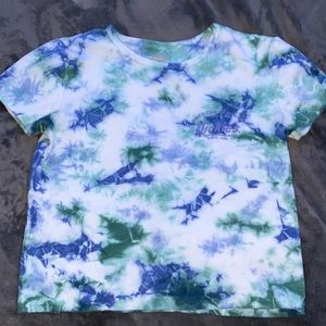 Dickies cropped tie-dye t-shirt. Worn once.